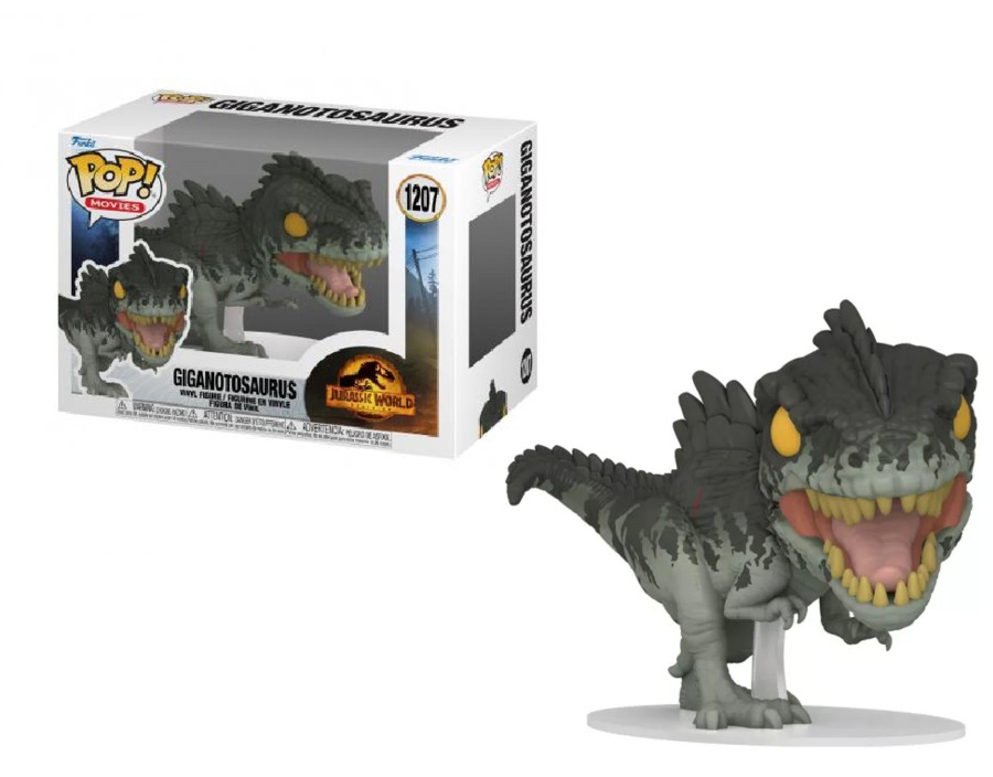 Figuren Funko | Jurassic World Dominion - Pop N° 1207 - Giganotosaurus