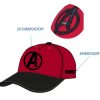 Accessoires ShopForGeek | Marvel - Avengers - Adult Red Cap 56Cm