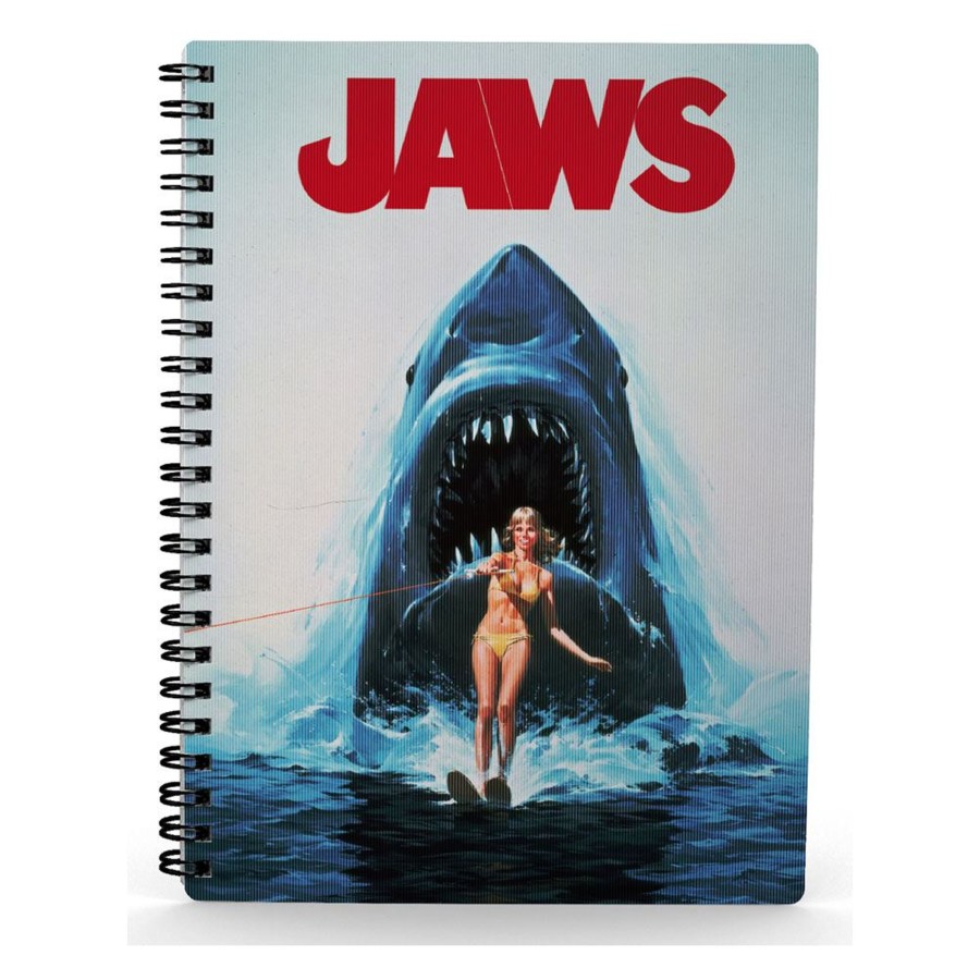 Kantoor SD Toys | Jaws - Poster - 3D Lenticular Effect Notebook - A5