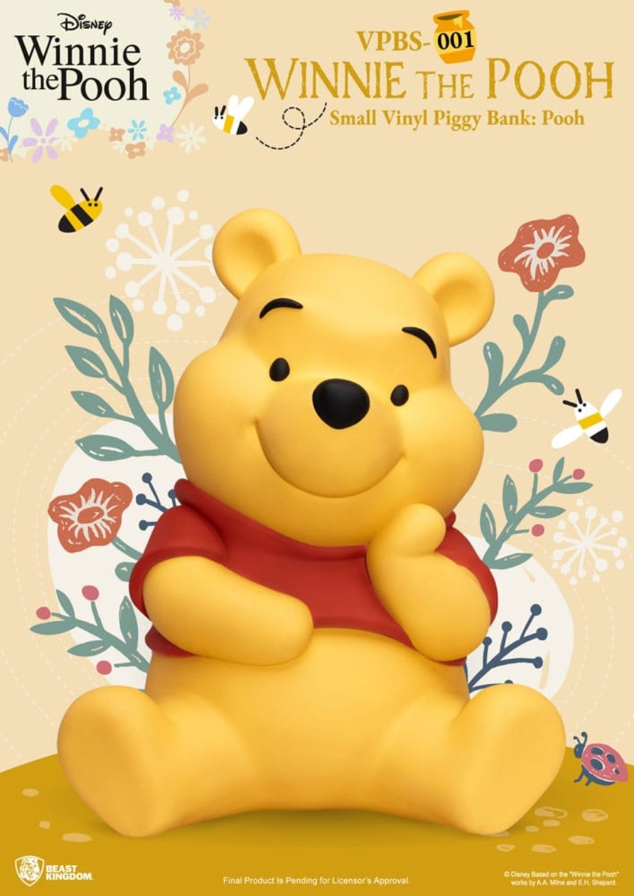 Decoratie Beast Kingdom | Winnie The Pooh - Winnie - Piggy Bank 26Cm