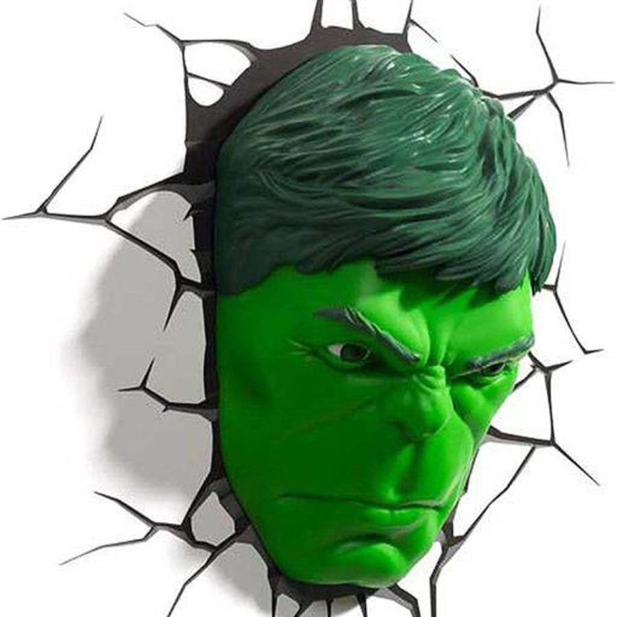 Kantoor 3D Light FX | Marvel - 3D Deco Light - Hulk Face