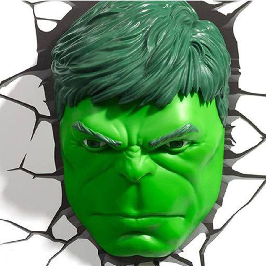 Kantoor 3D Light FX | Marvel - 3D Deco Light - Hulk Face