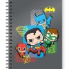 Kantoor SD Toys | Dc Comics - Justice League Chibi - A5 Spiral Notebook