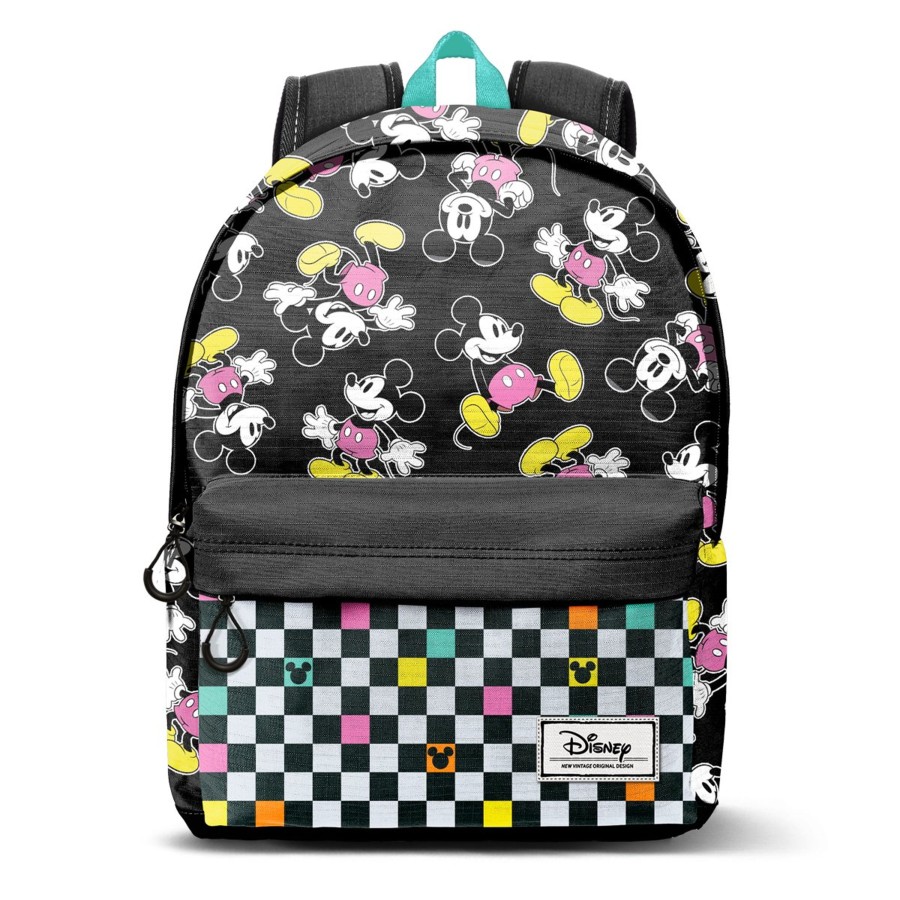 Accessoires Karactermania | Mickey - Checkered - Eco Backpack '32X17X44Cm'