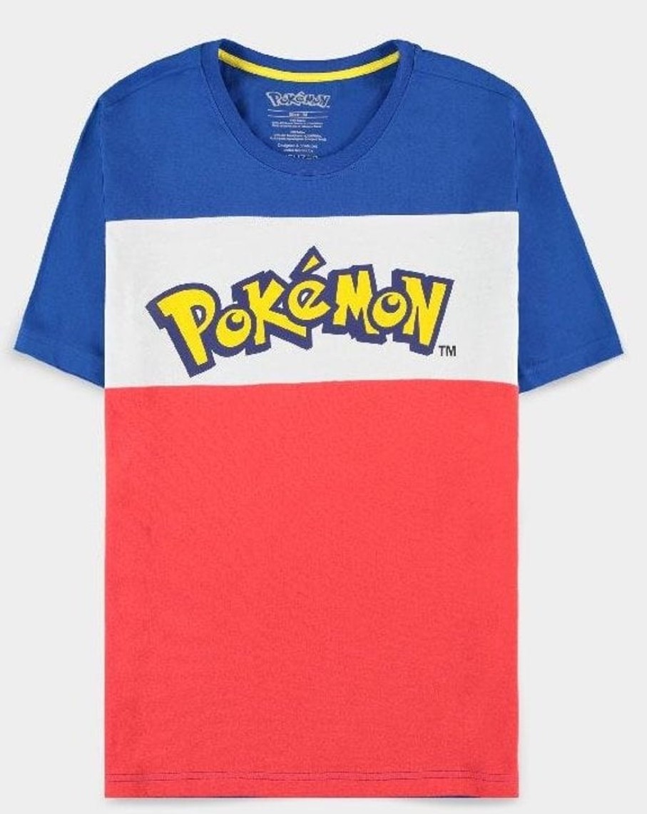 Kleding Difuzed | Pokemon - Colour Block - Men T-Shirt (Xl)