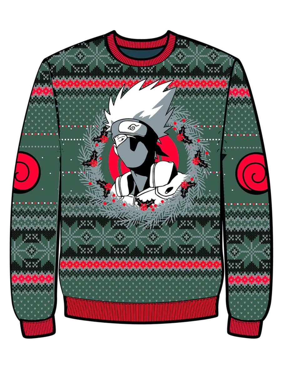 Kleding Cotton Division | Naruto - Kakashi - Men Christmas Sweaters (Xs)