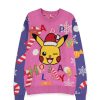 Kleding Difuzed | Pokemon - Holiday Pikachu - Patched Christmas Jumper (2Xl)