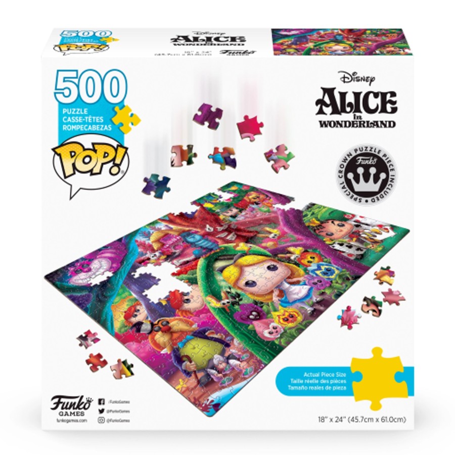 Spelletjes Funko | Disney - Alice In Wonderland - Pop Puzzles