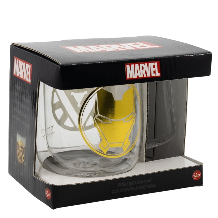 Keuken Stor | Marvel - Iron Man - Glass Mug - 290 Ml