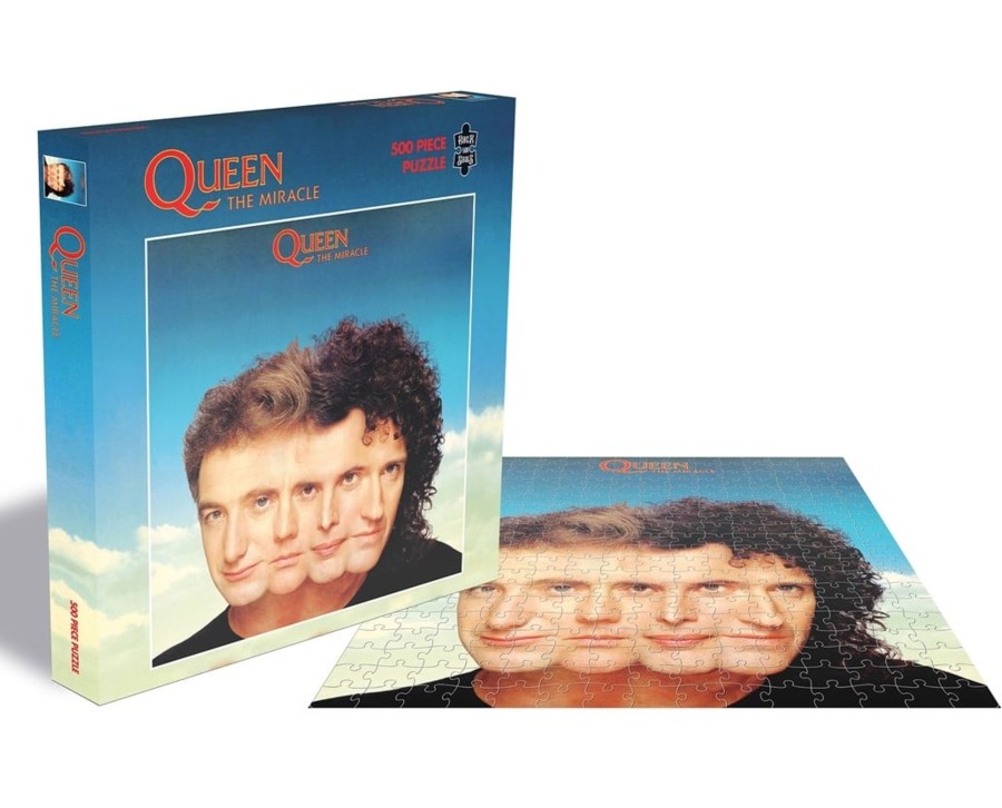 Spelletjes Rock Saws | Queen - The Miracle - Album Puzzle 500P 41X41Cm