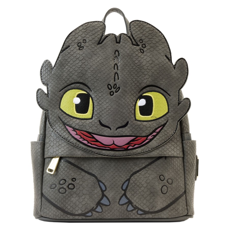 Accessoires Loungefly | How To Train Your Dragon - Toothless Cosplay - Mini Backpack Loungefly