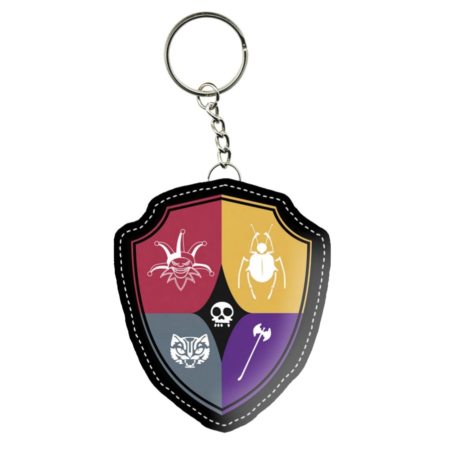 Accessoires Karactermania | Wednesday - Icons Crest - Rubber Keychain