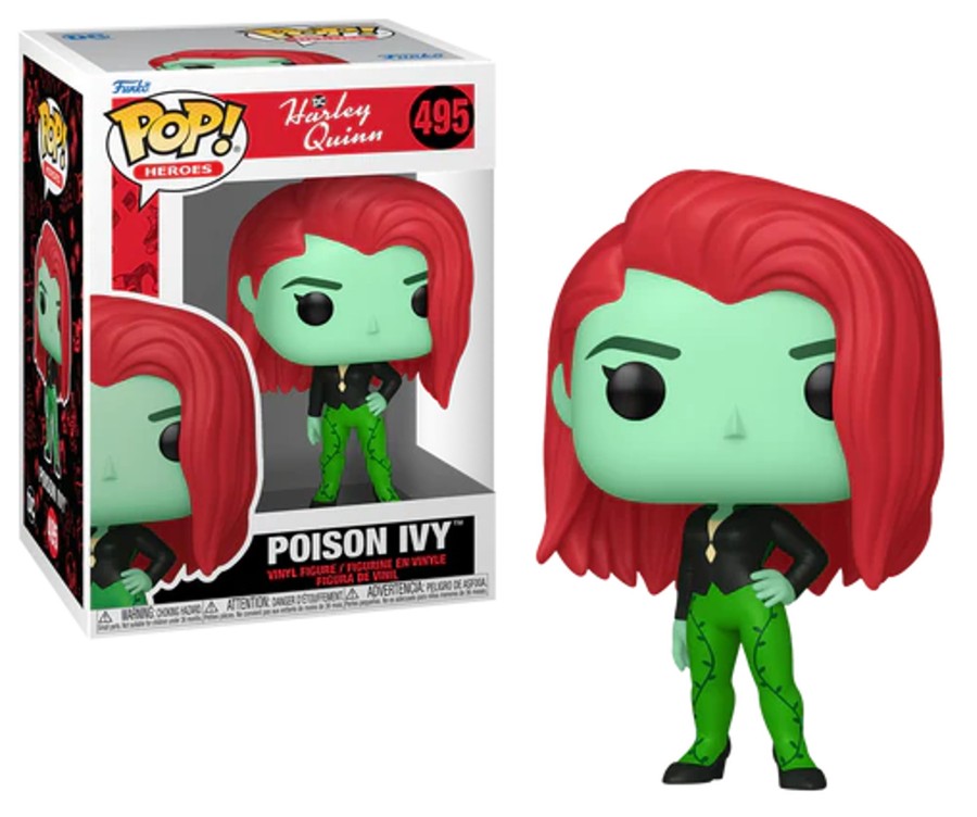 Figuren Funko | Harley Quinn Animated Series - Pop Heroes N° 495 - Poison Ivy