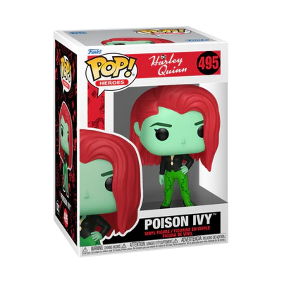 Figuren Funko | Harley Quinn Animated Series - Pop Heroes N° 495 - Poison Ivy