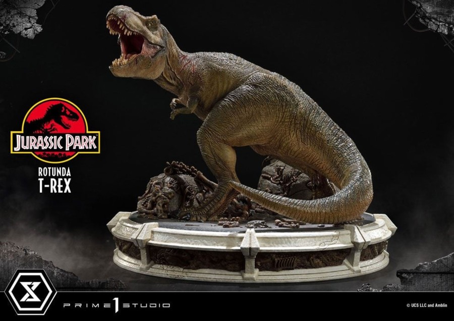 Figuren Prime 1 Studio | Jurassic Park - Rotunda T-Rex - Statue 1/6 37Cm