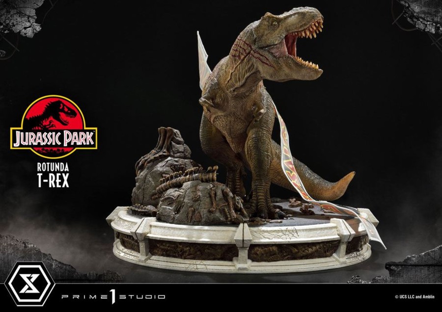 Figuren Prime 1 Studio | Jurassic Park - Rotunda T-Rex - Statue 1/6 37Cm