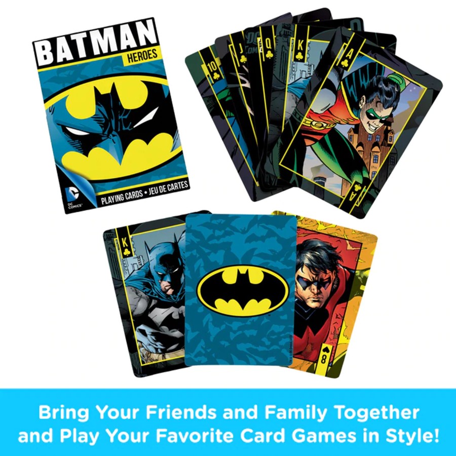 Spelletjes Aquarius | Dc Comics - Batman - Playing Cards Heroes