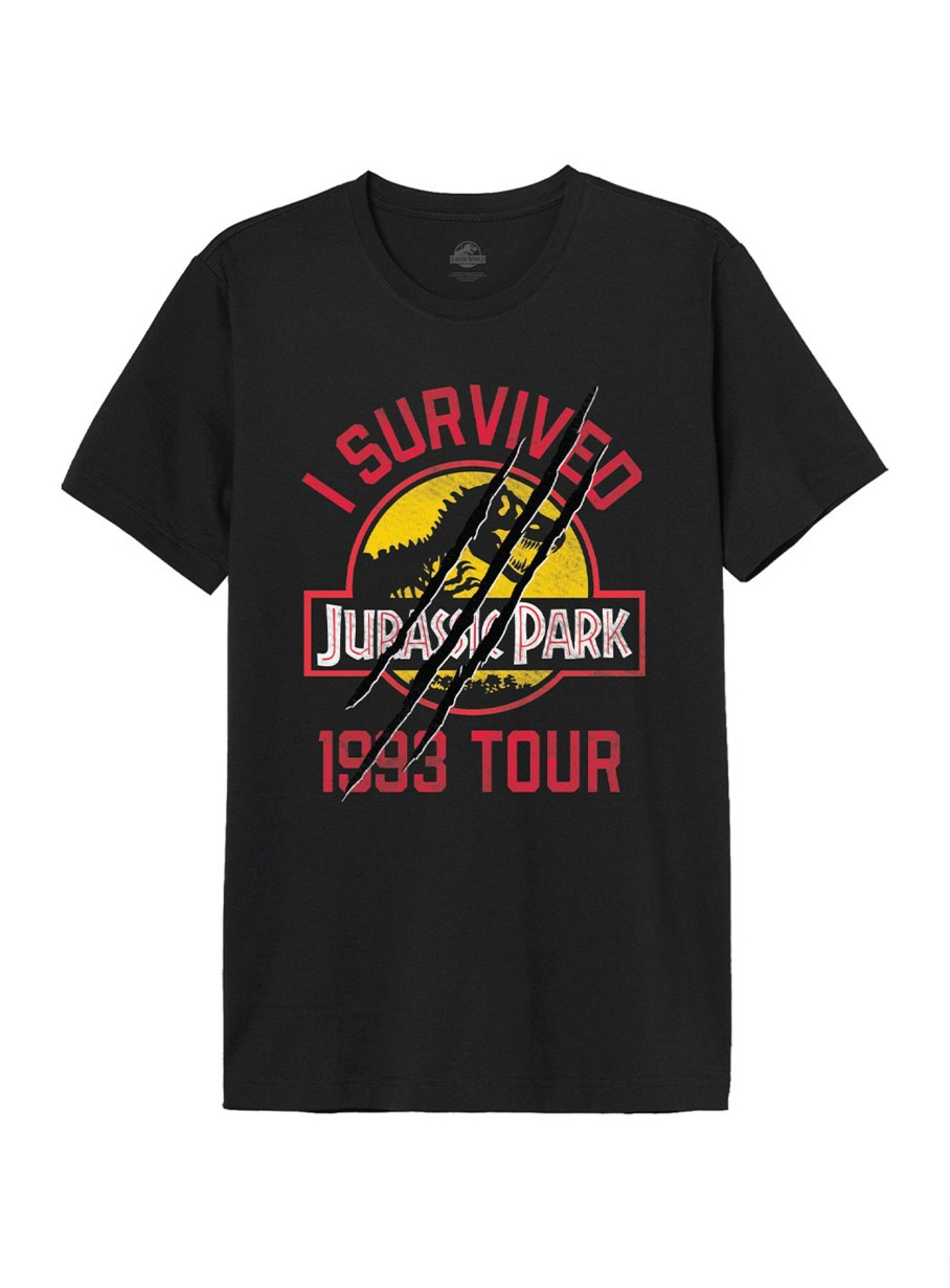 Kleding Cotton Division | Jurassic Park - I Survived 1993 Tour - T-Shirt (S)