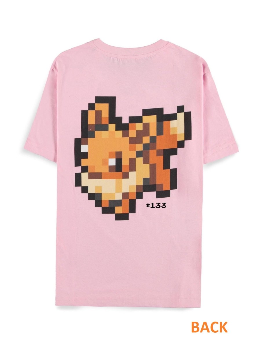 Kleding Difuzed | Pokemon - Pixel Eevee - Women T-Shirt (Xl)