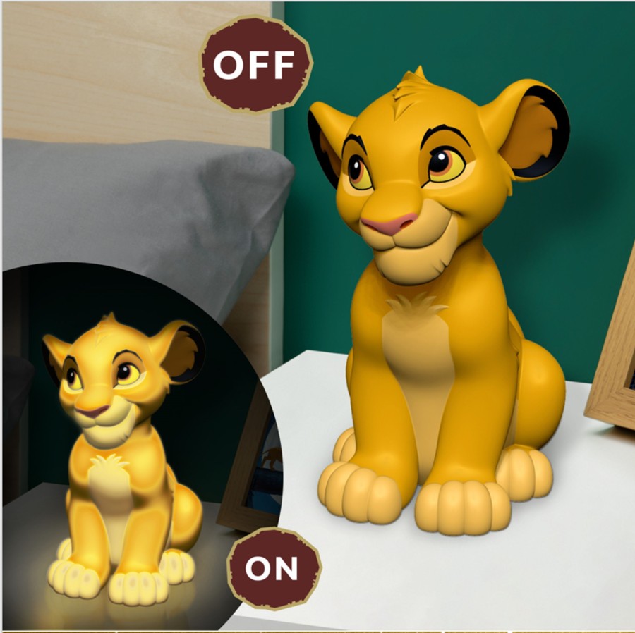 Kantoor Paladone | The Lion King - Simba - 3D Light 17.5Cm