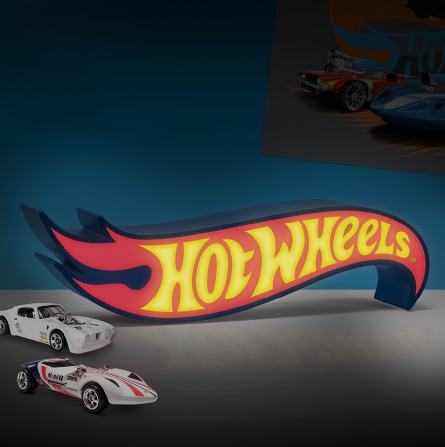 Kantoor Paladone | Hot Wheels - Logo - Shaped Light 31.3Cm