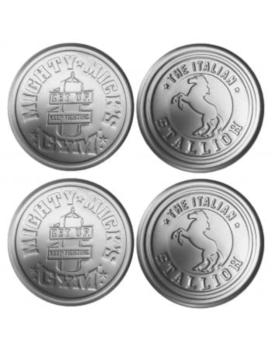 Keuken Fanattik | Rocky - Set Of 4 Metal Coasters