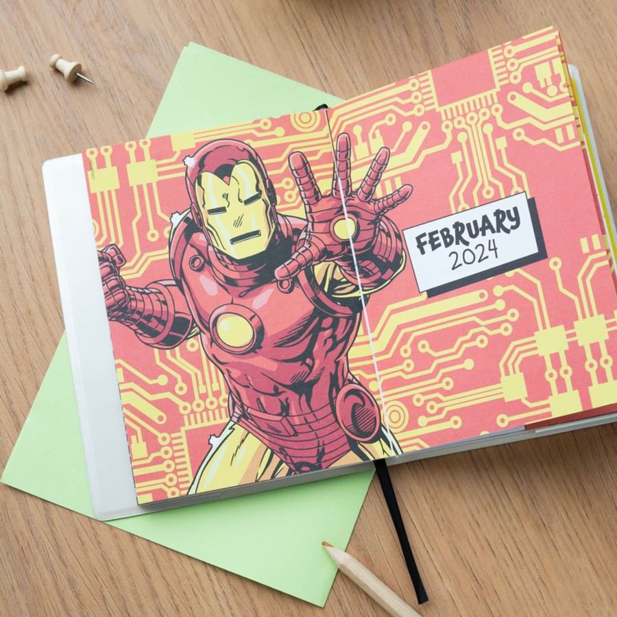 Kantoor Grupo Erik | Marvel Comics - Pocket Agenda 2023/2024 - 17 Months - Uk