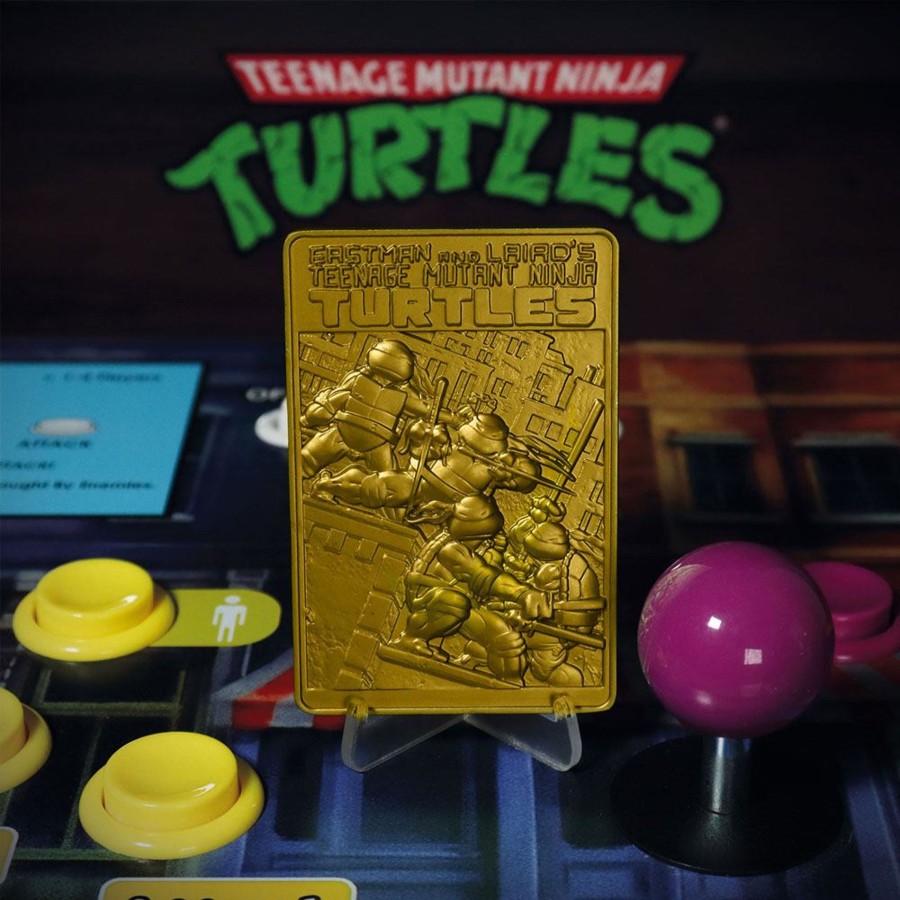 Decoratie Fanattik | Tmnt - Comic - Gold Plated Metal Card Collector