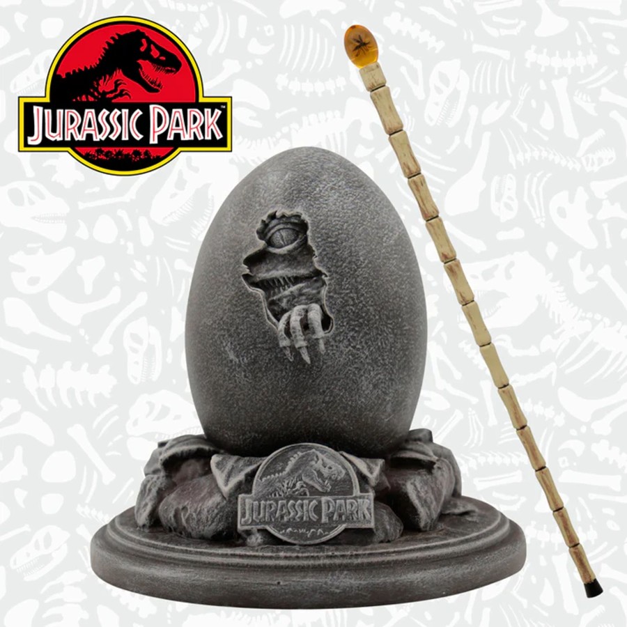 Decoratie Fanattik | Jurassic Park 30Th - Egg + Cane Set - Limited Edition Replica