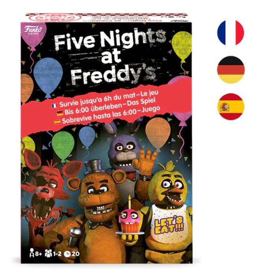 Spelletjes ShopForGeek | Five Nights At Freddy'S - Signature Games -Survive 'Til 6Am - Fr/Es/De