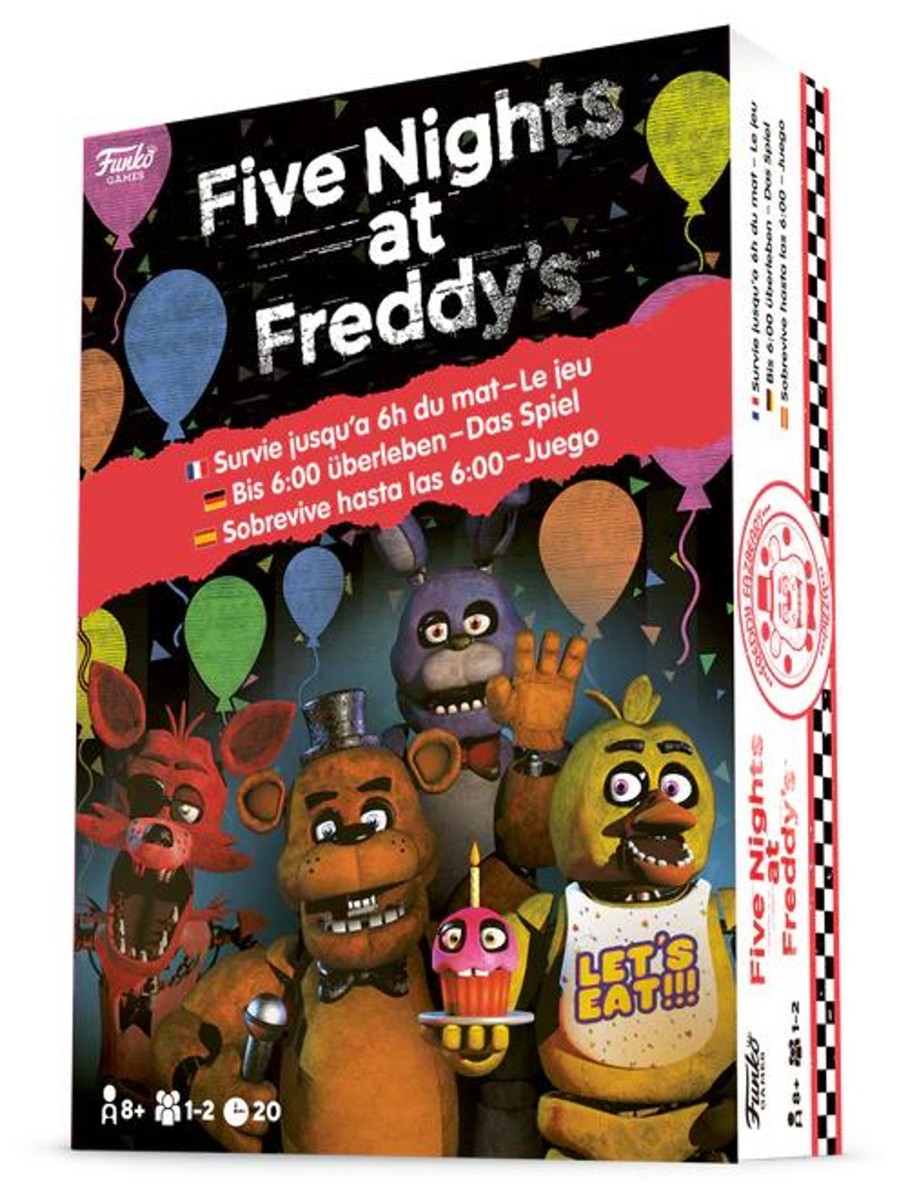 Spelletjes ShopForGeek | Five Nights At Freddy'S - Signature Games -Survive 'Til 6Am - Fr/Es/De