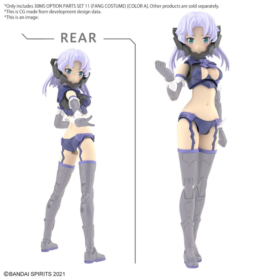 Figuren Bandai Model Kit | 30Ms - Option Parts Set 11 (Fang Costume) Color A - Model Kit