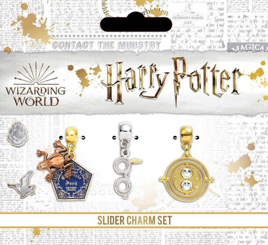 Accessoires Carat | Harry Potter - Set Of 3 Charms Silver Plated