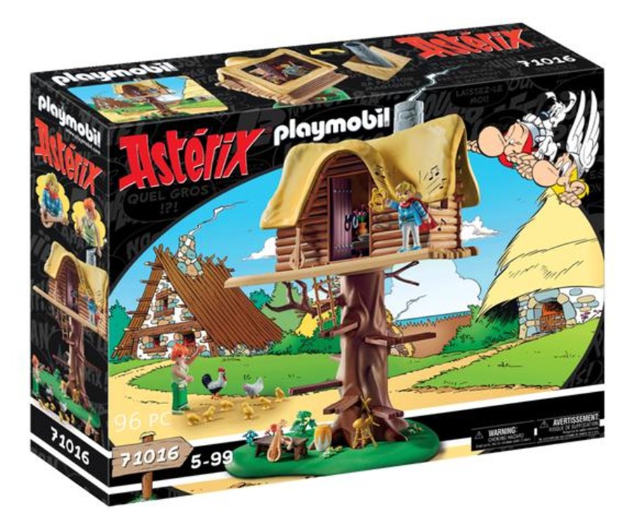 Figuren Playmobil | Asterix - Cacofonix With Treehouse