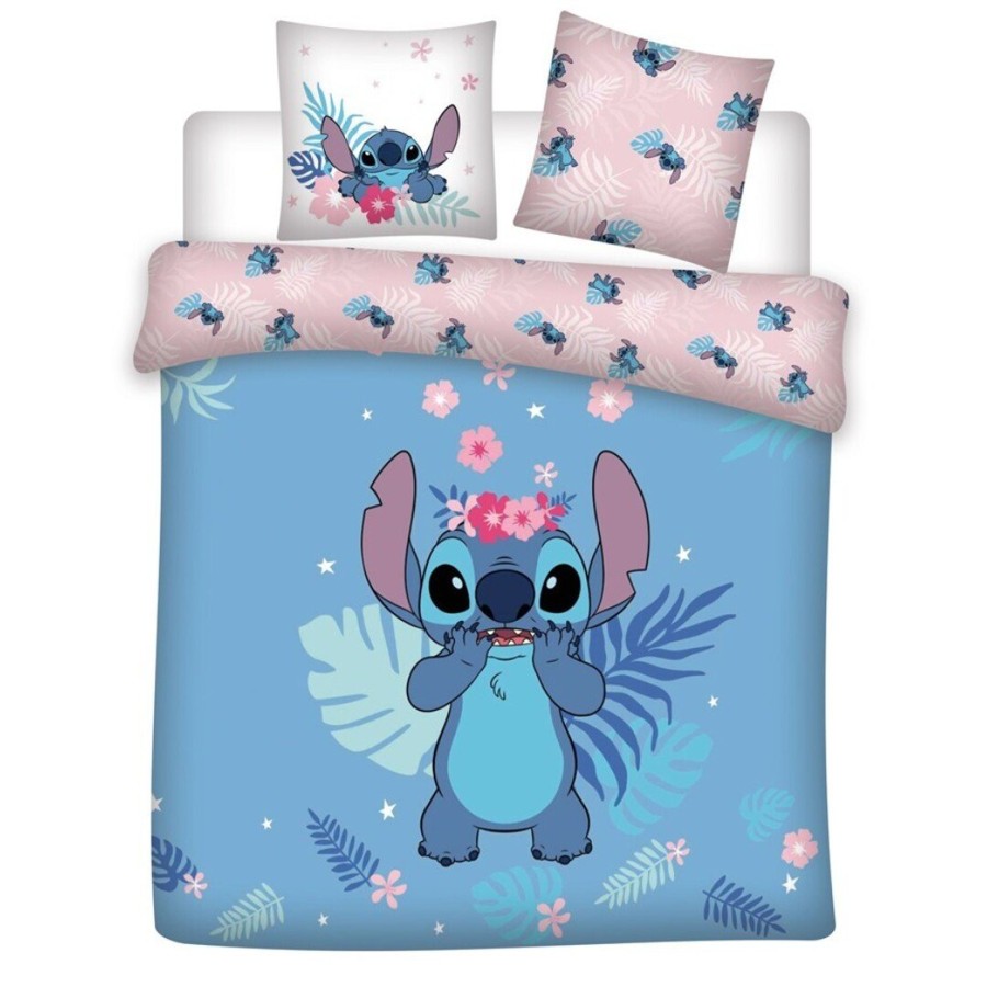 Decoratie AyMax | Disney - Stitch - Duvet Cover 240X220Cm + 2 X 65X65Cm