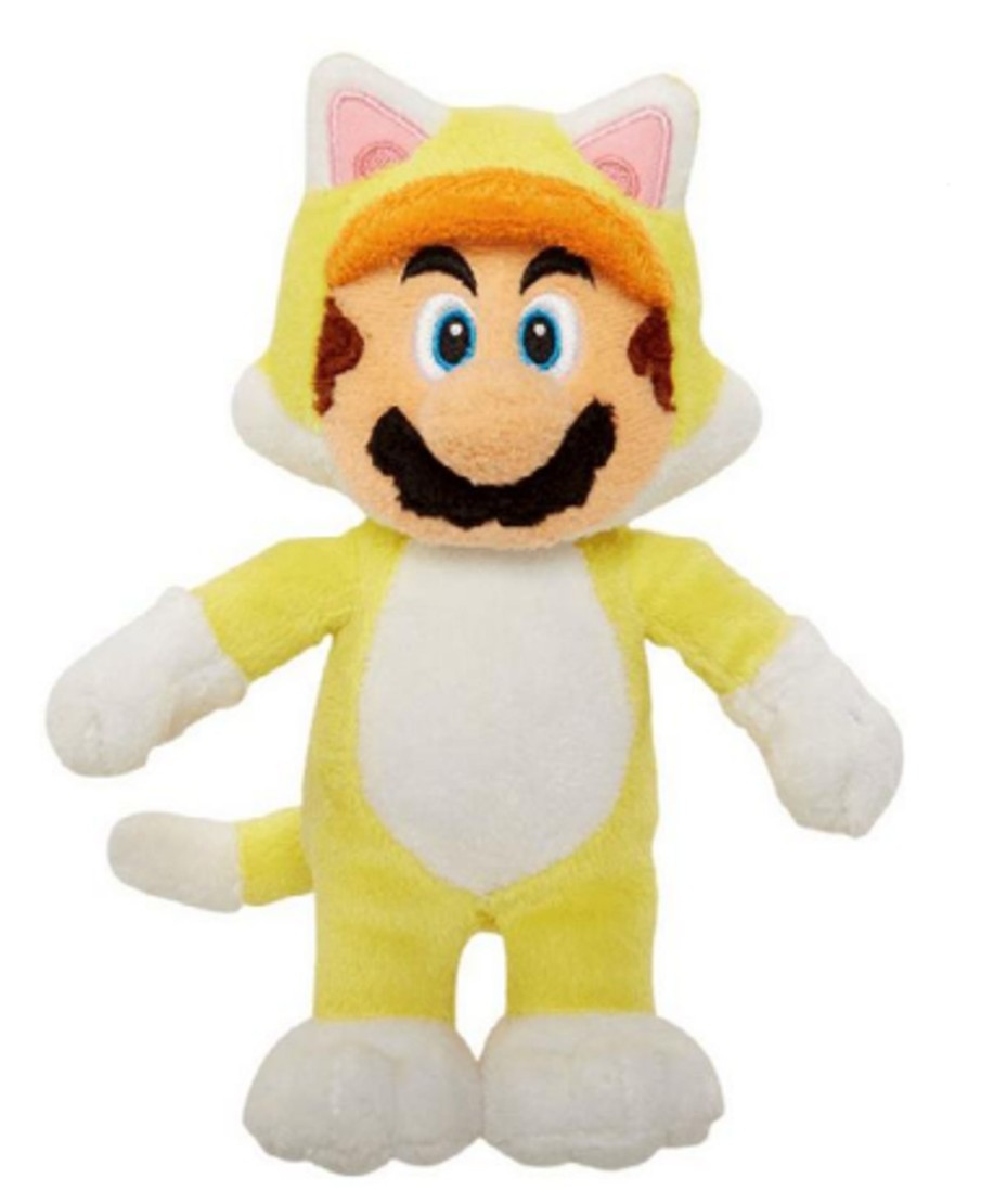 Figuren Together Plus | Super Mario 3D Land - Cat Mario - Plush 24Cm