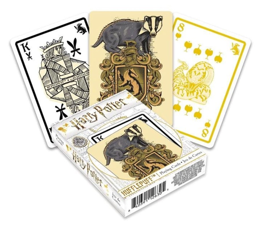 Spelletjes Aquarius | Harry Potter - Hufflepuff - Playing Cards