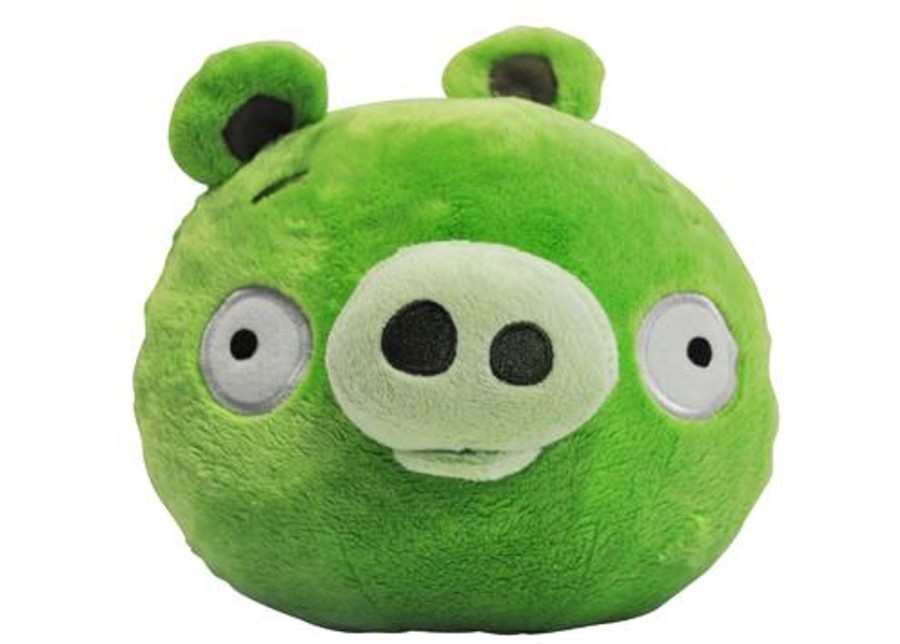 Figuren ShopForGeek | Angry Birds - Plush 40 Cm Green Pig