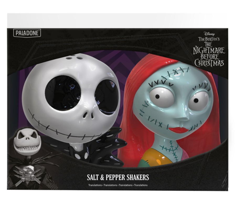 Keuken Paladone | Nbx - Jack & Sally - Salt And Pepper Shakers Set