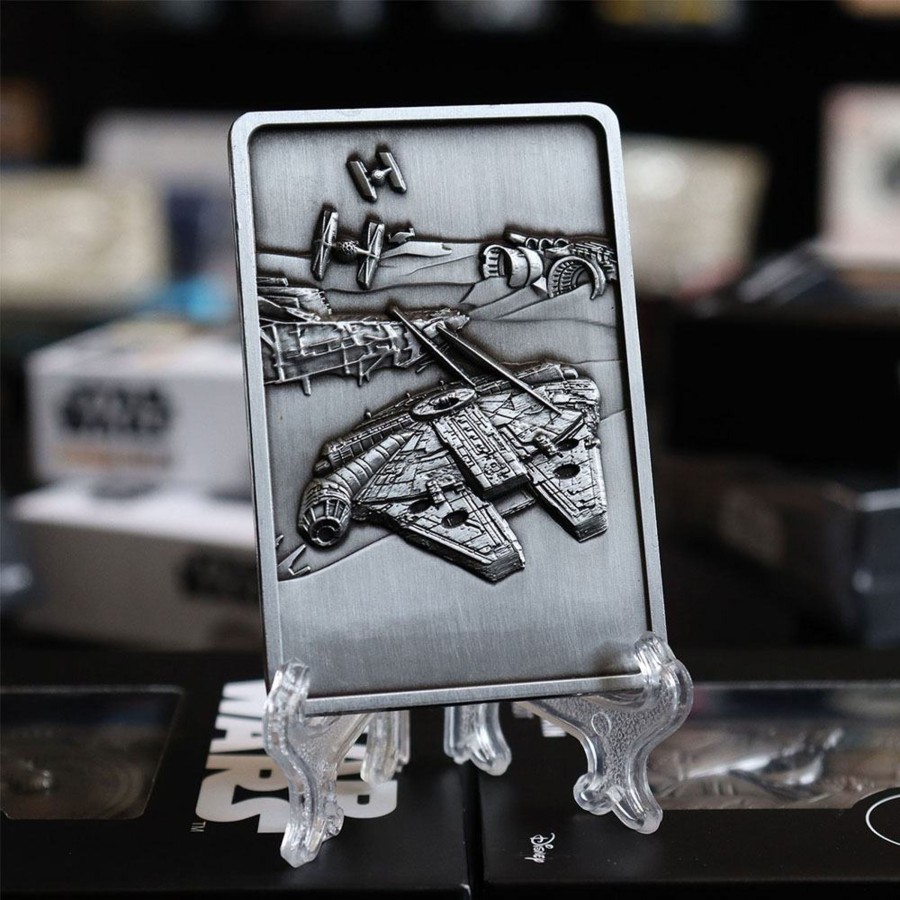 Decoratie Fanattik | Star Wars - Millenium Falcon - Collector Metal Ingot