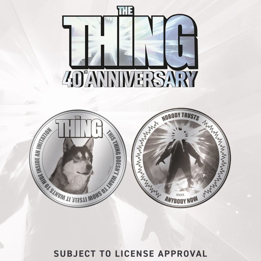 Decoratie Fanattik | The Thing - Limited Edition Anniversary Collector Coin