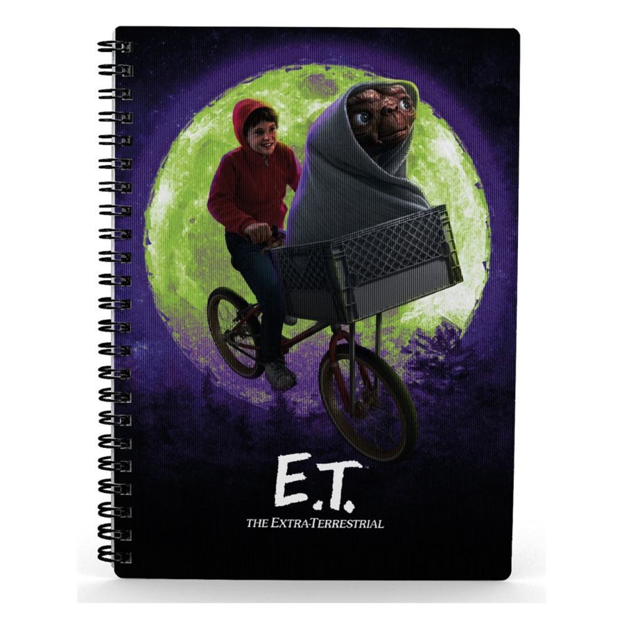 Kantoor SD Toys | E.T. - Elliot - 3D Lenticular Effect Notebook - A5