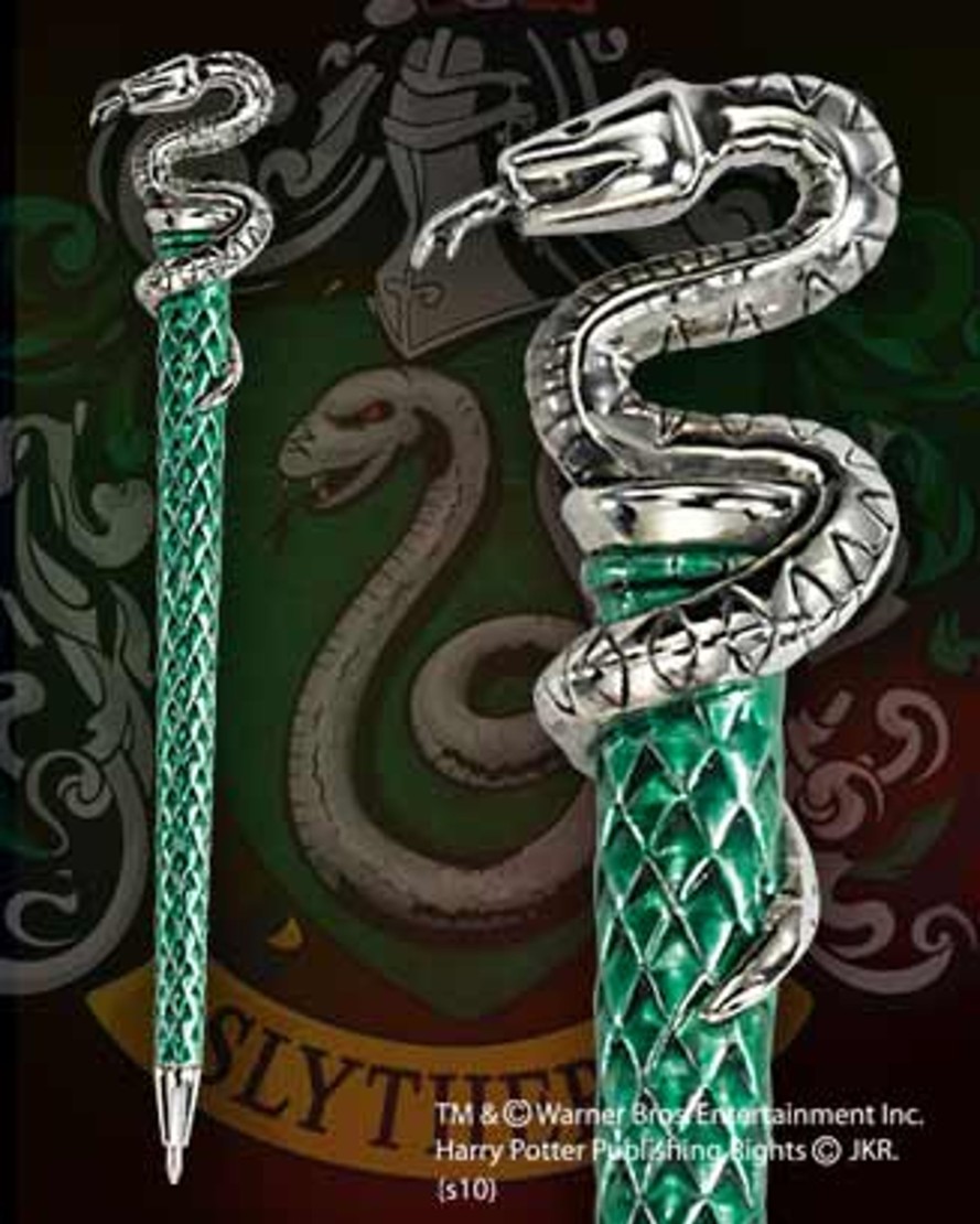 Kantoor Noble Collection | Harry Potter - Hogwarts House Pen - Serpentard