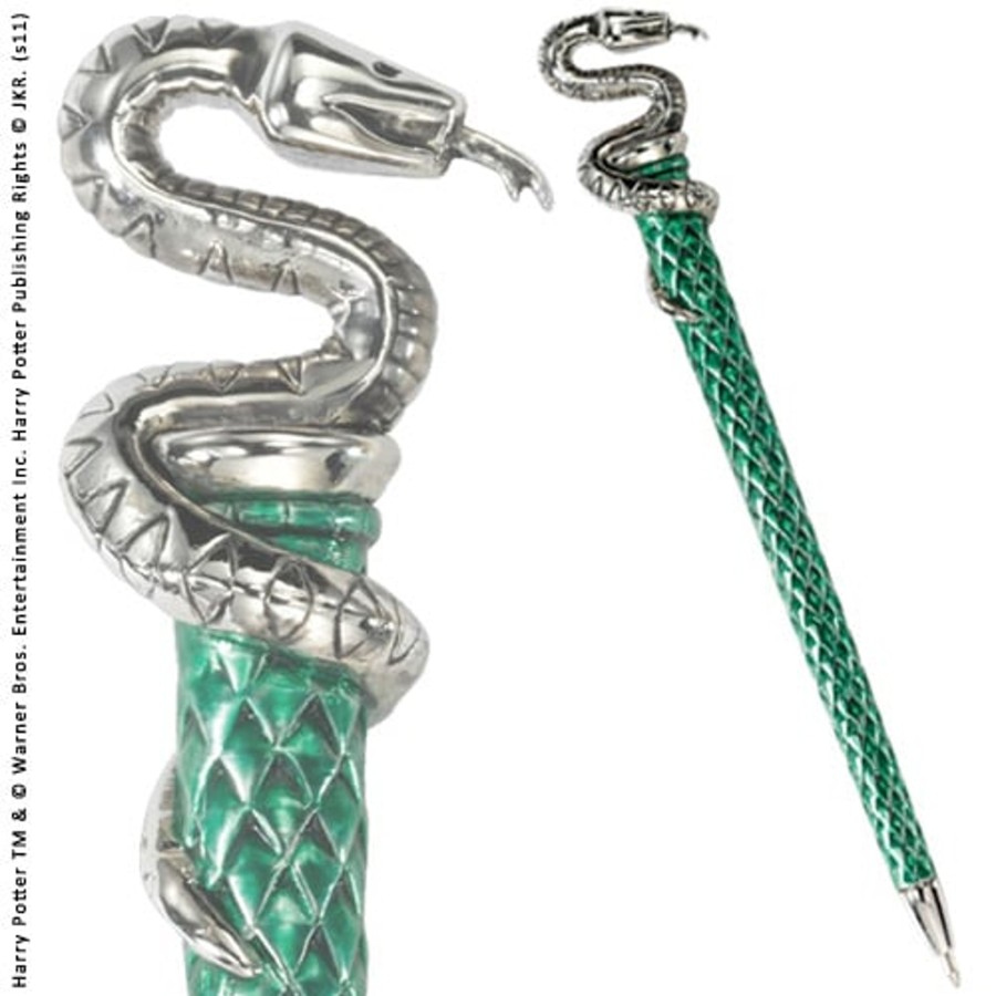 Kantoor Noble Collection | Harry Potter - Hogwarts House Pen - Serpentard