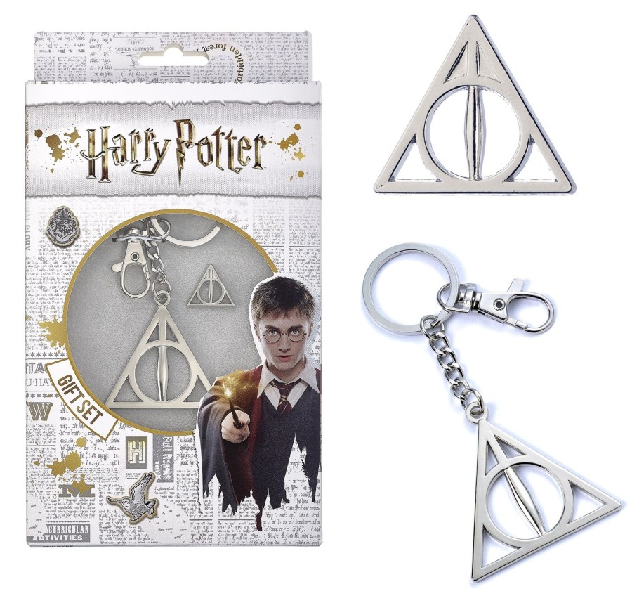 Accessoires Carat | Harry Potter - Deathly Hallows - Keychain & Pin'S