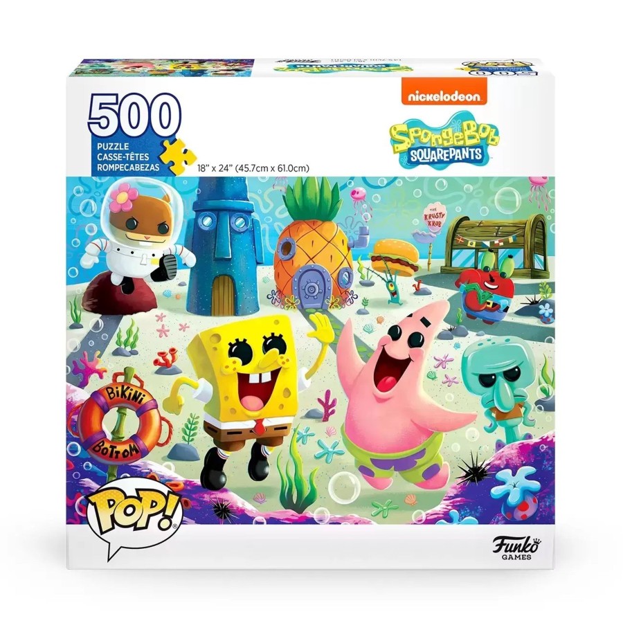 Spelletjes Funko | Spongebob Squarepants - Pop Puzzles 500 Pcs