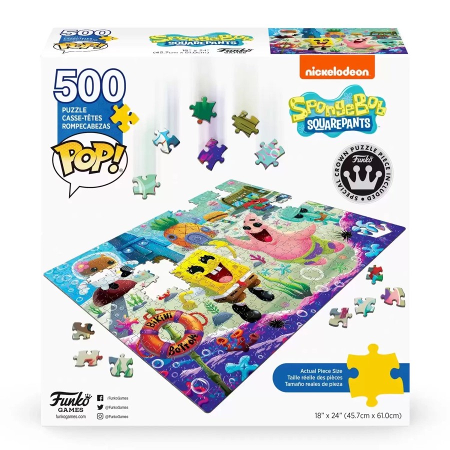 Spelletjes Funko | Spongebob Squarepants - Pop Puzzles 500 Pcs