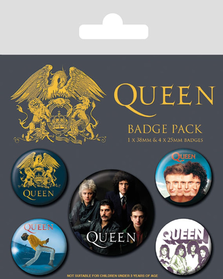 Accessoires Pyramid | Queen - Classic - Pack 5 Badges