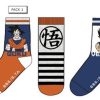 Kleding ShopForGeek | Dragon Ball - Pack Of 3 Goku/Vegeta Socks (T27/30)