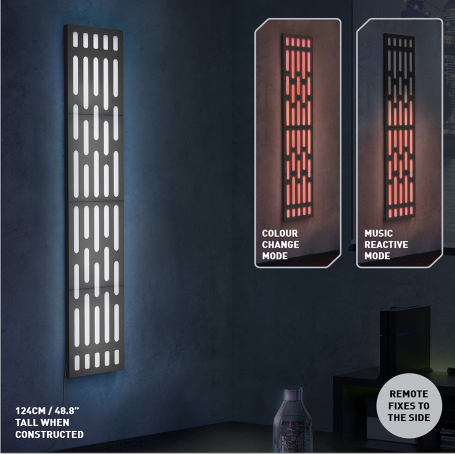 Kantoor Paladone | Star Wars - Death Star Wall Panel - Wall Light 124Cm